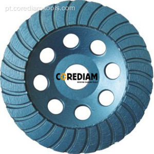 115mm Turbo Cup Wheel com alta qualidade